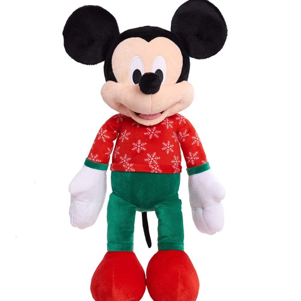 MICKEY MOUSE LARGE 18" MICKEY MOUSE PLUSH SNUGGLER